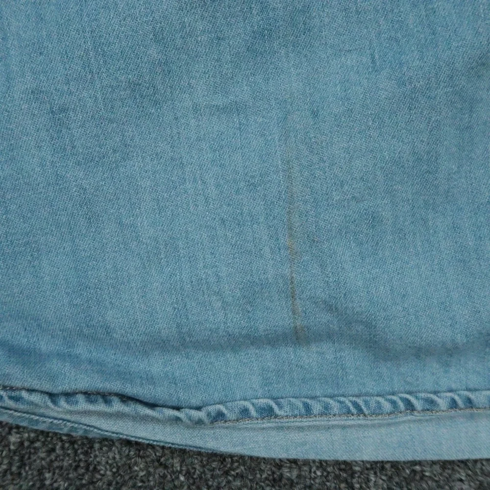 Levi's Shirt Mens XXL Blue Cone Denim Pearl Snap Western Long Sleeve 2XL *